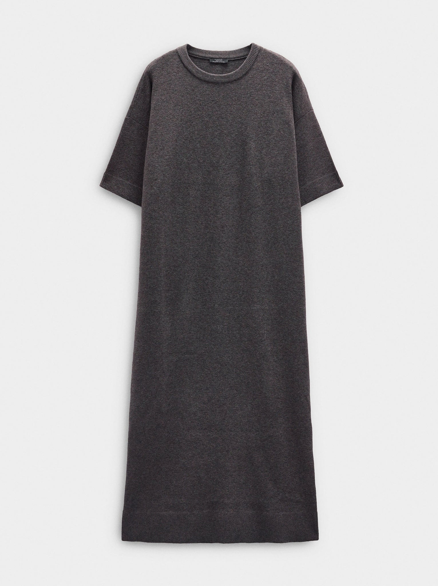 Vestido midi de punto