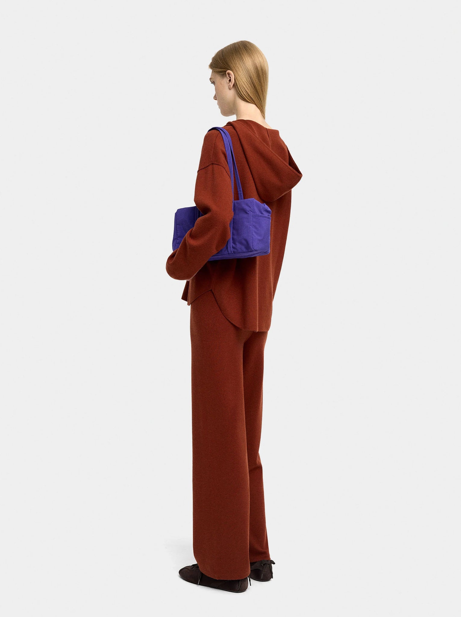 Pantalón de punto cintura elástica