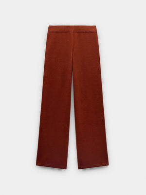 Pantalón de punto cintura elástica