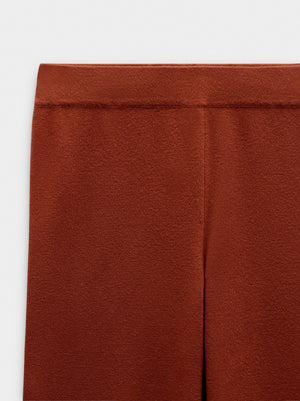 Pantalón de punto cintura elástica