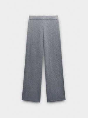 Pantalón de punto cintura elástica