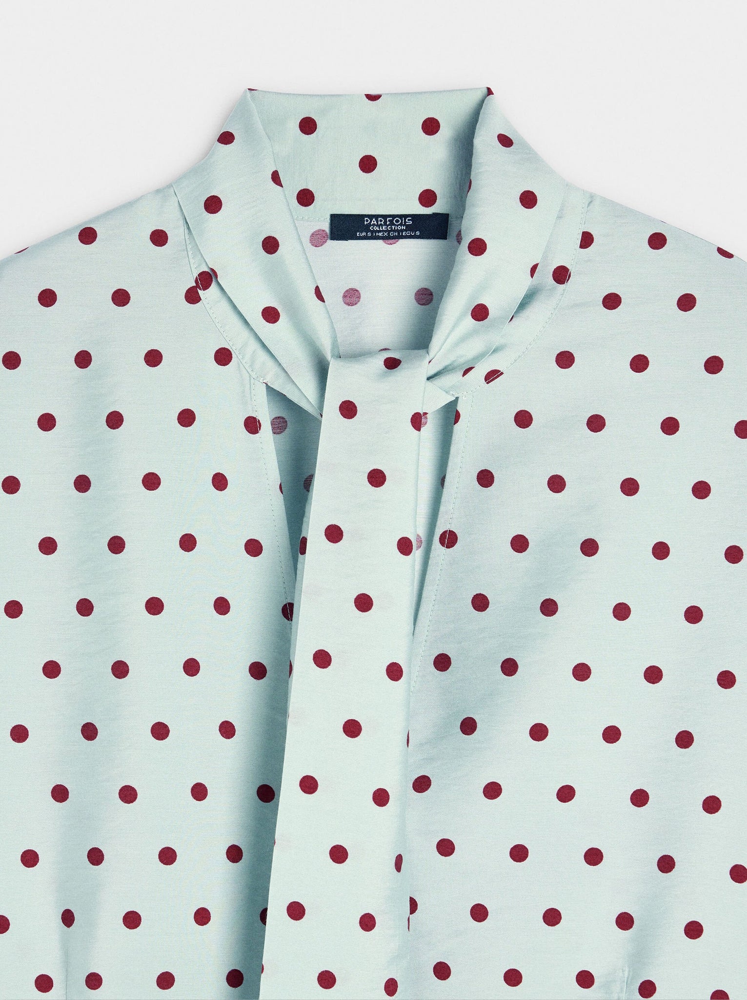 Camisa estampado de lunares