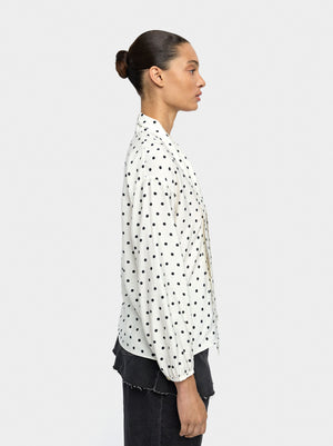 Camisa estampado de lunares