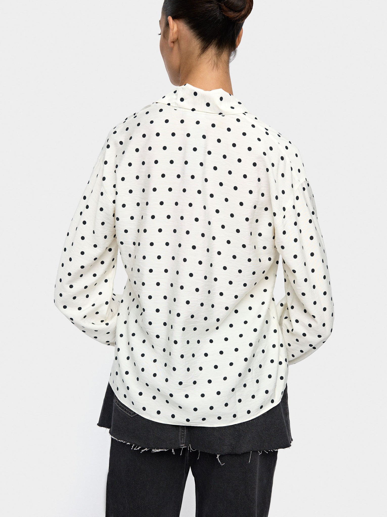 Camisa estampado de lunares