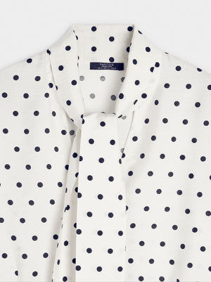 Camisa estampado de lunares