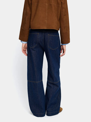 Pantalón denim recto