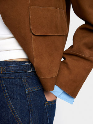Pantalón denim recto