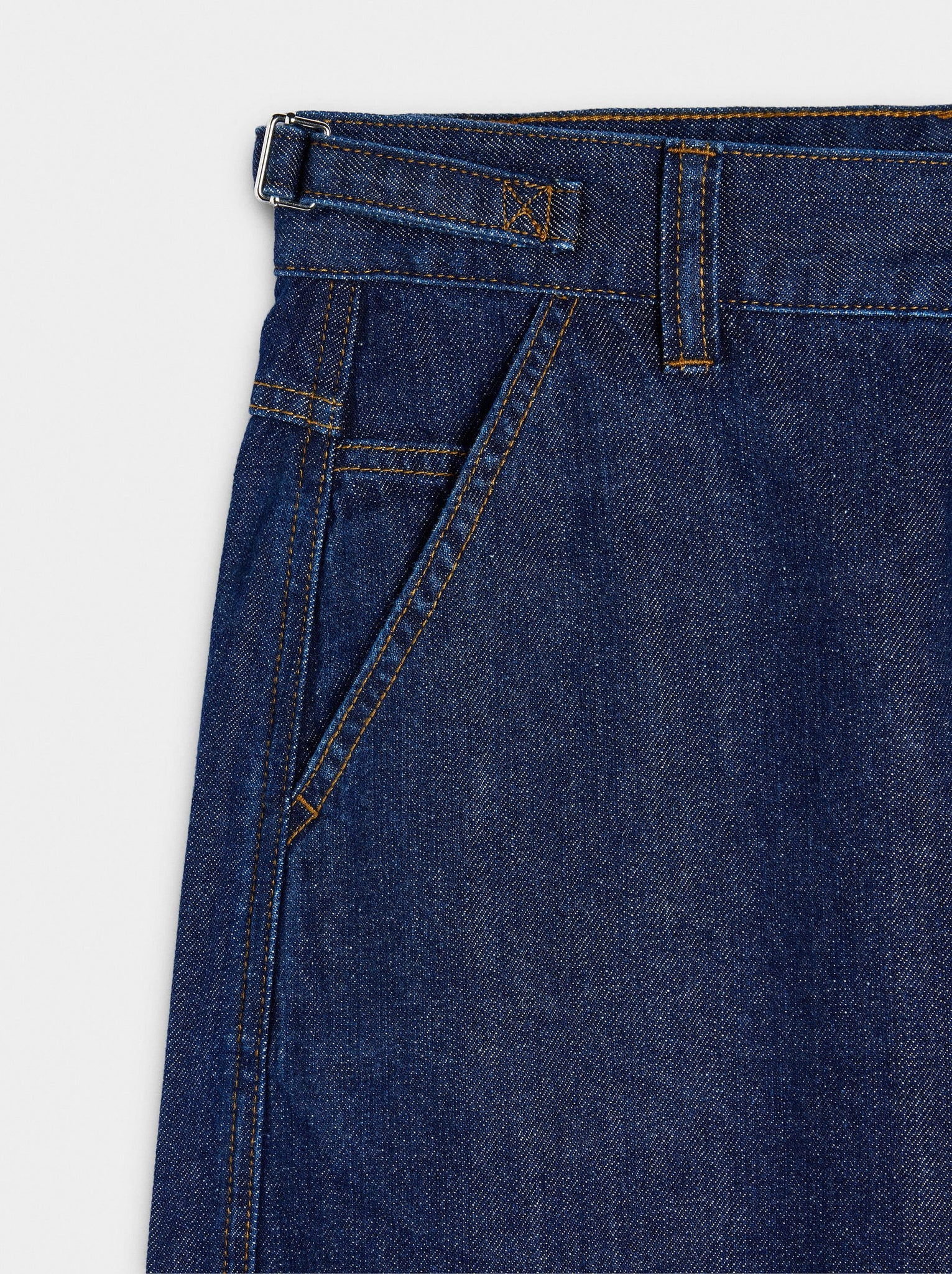 Pantalón denim recto