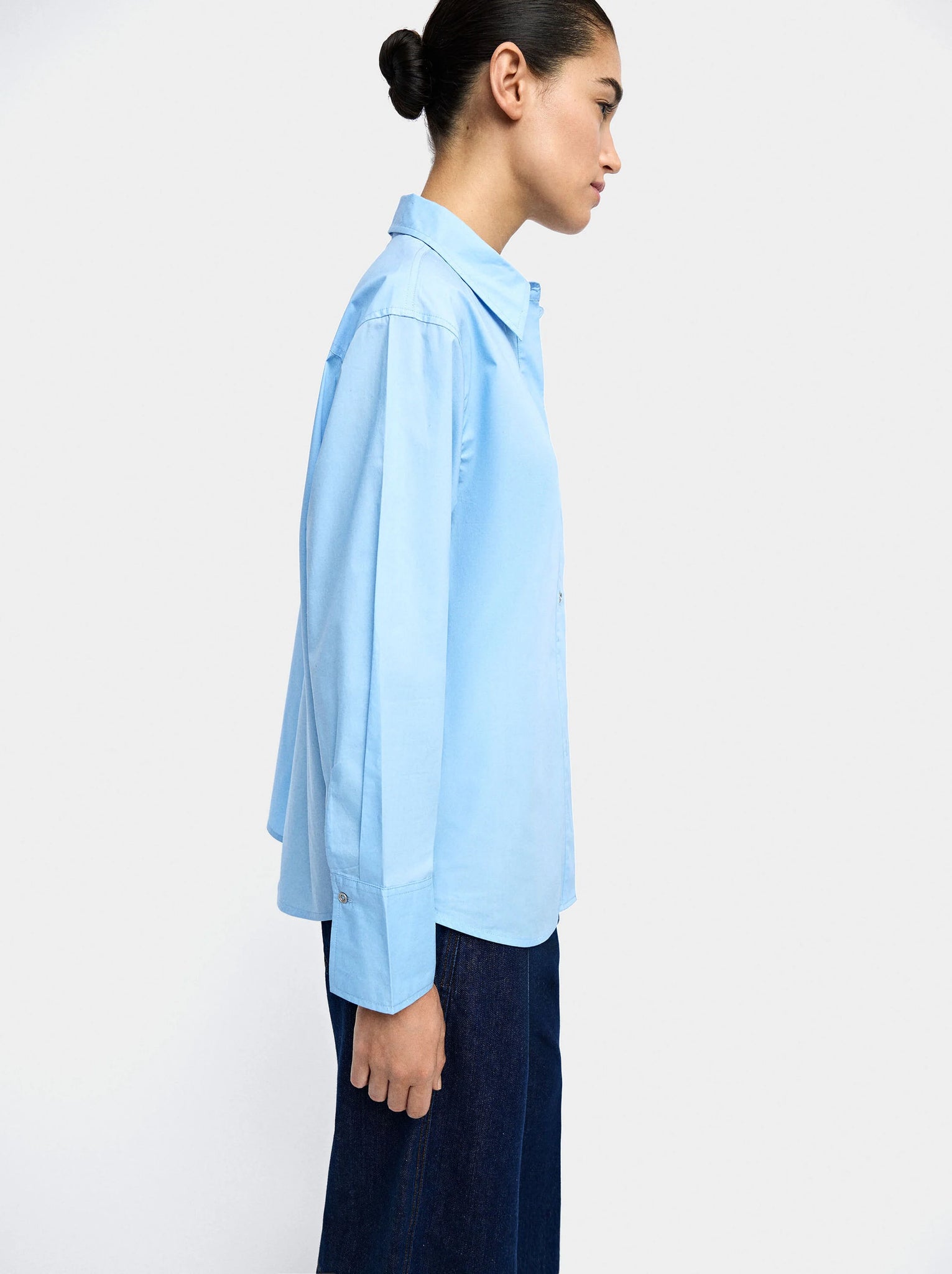 Camisa de manga larga 100% algodón