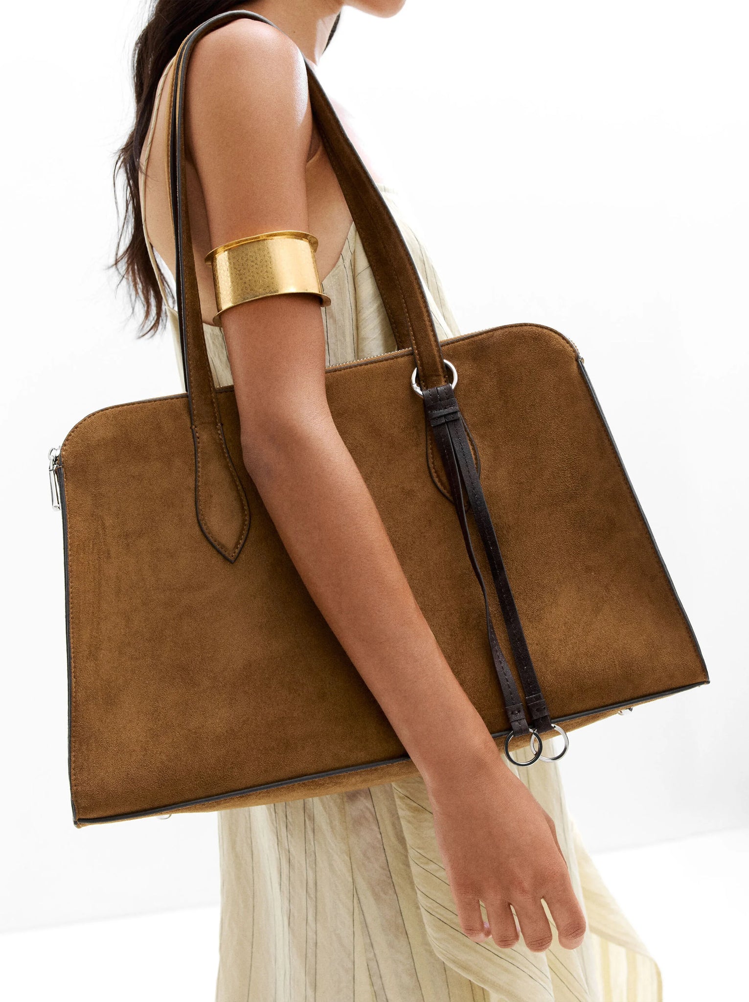 Bolso para portátil efecto piel