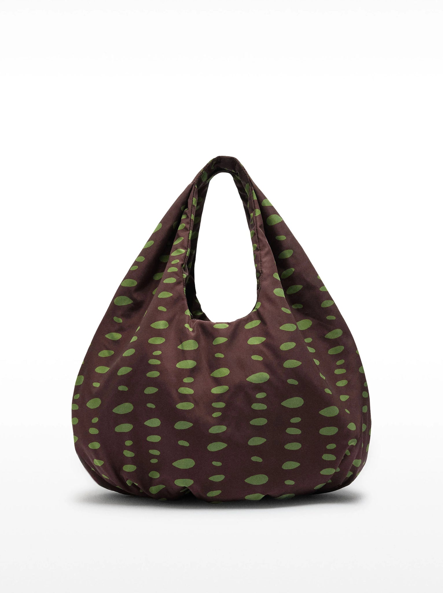 Bolso de hombro nylon estampado