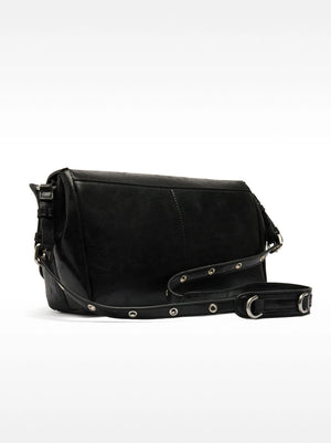 Bolso bandolera con solapa