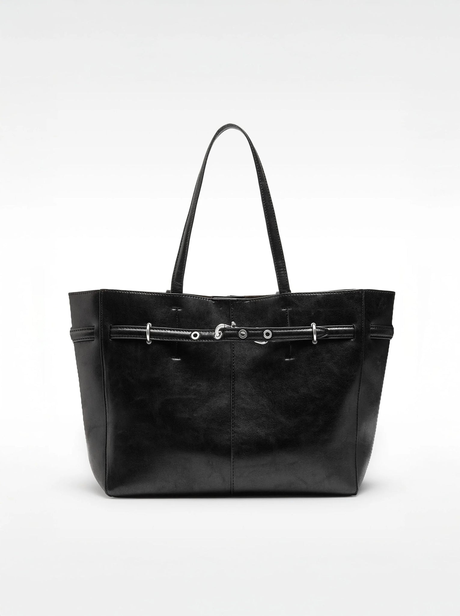 Bolso shopper efecto craquelado