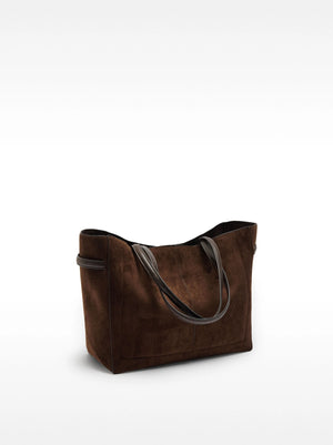 Bolso shopper efecto piel