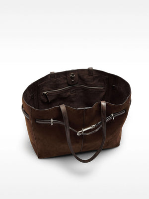 Bolso shopper efecto piel