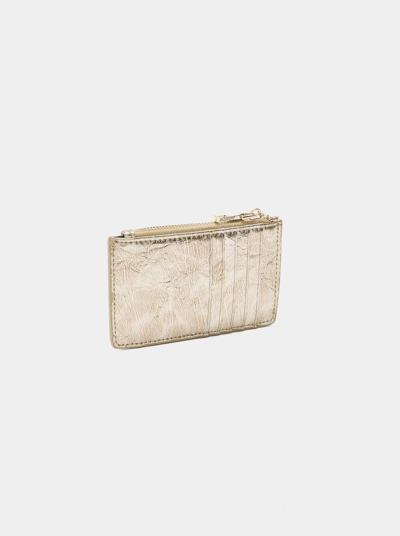 Tarjetero básico con textura