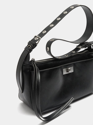 Bolso de hombro asa con tachuelas M