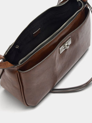 Bolso de hombro asa con tachuelas M