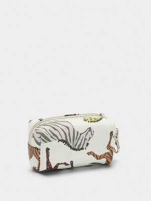 Monedero estampado con textura