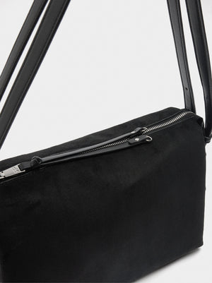 Bolso de hombro efecto piel