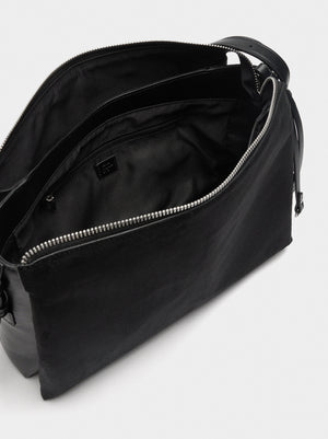 Bolso de hombro efecto piel
