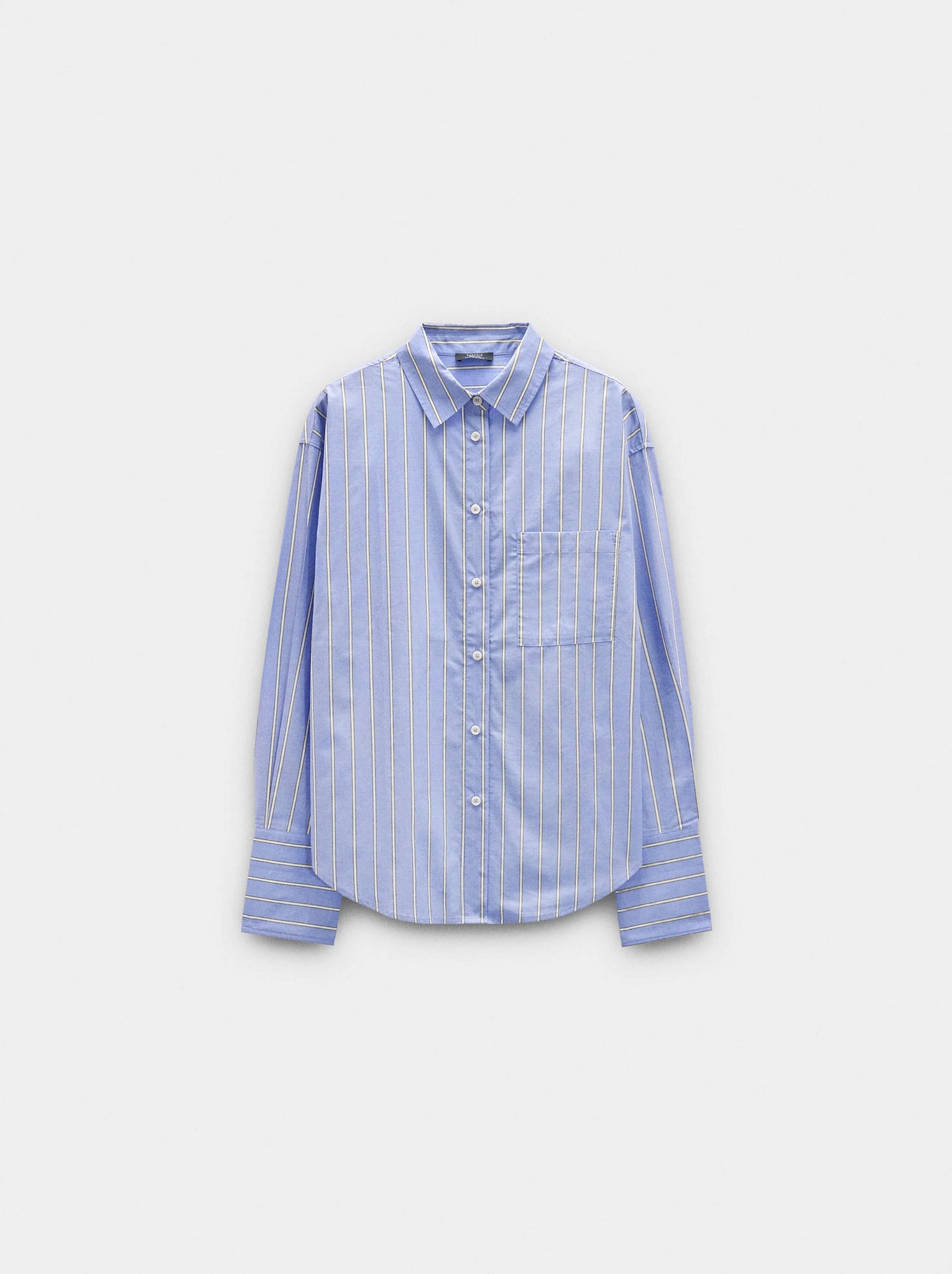 Camisa 100% algodón a rayas