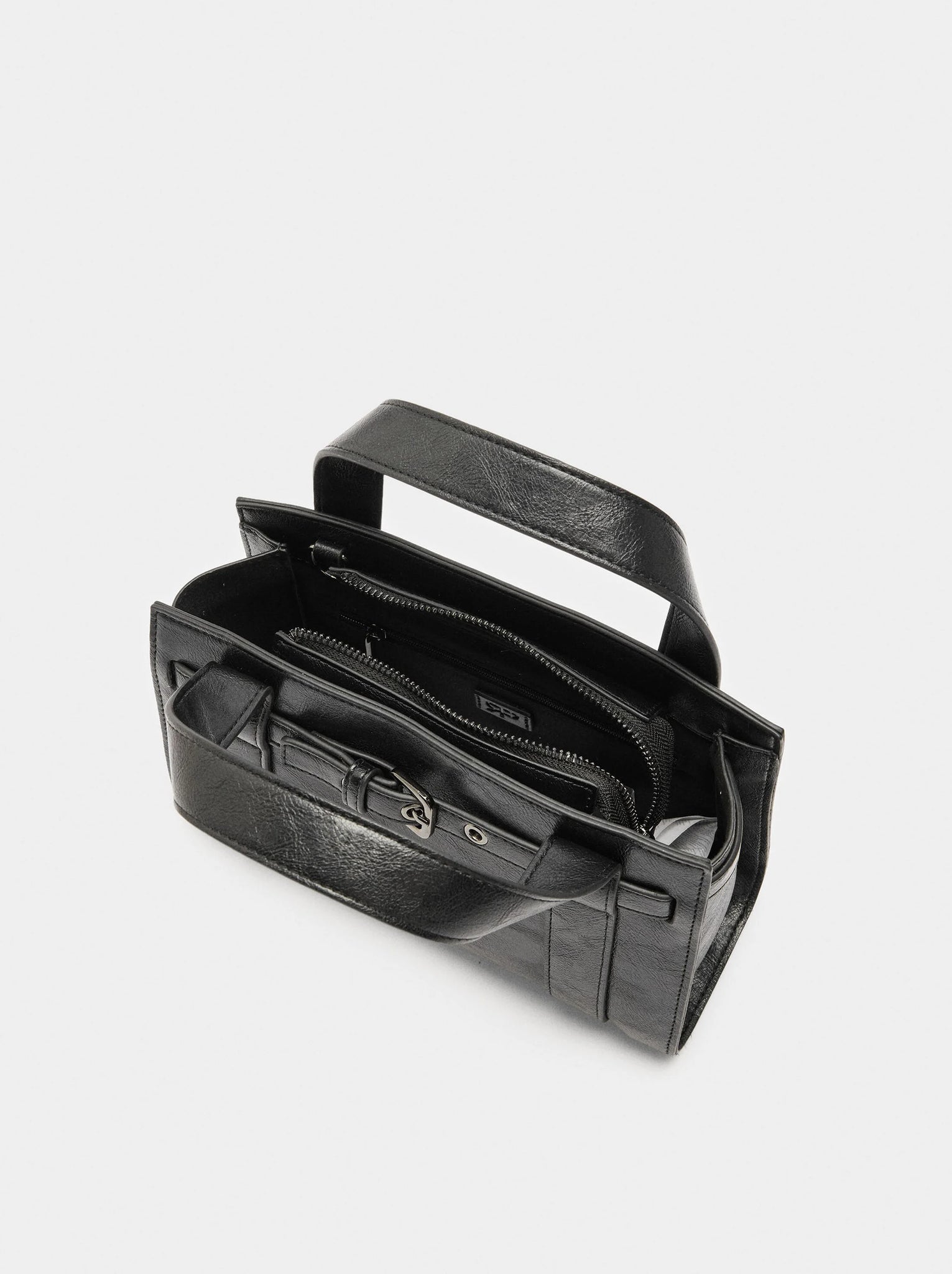 Bolso tote con hebilla
