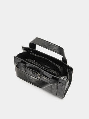 Bolso tote con hebilla