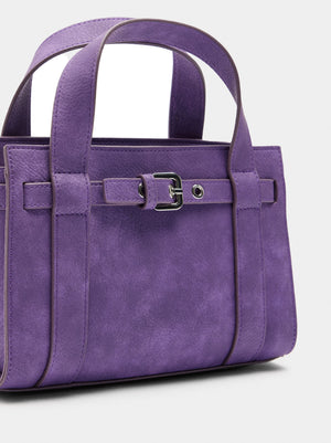 Bolso tote con hebilla