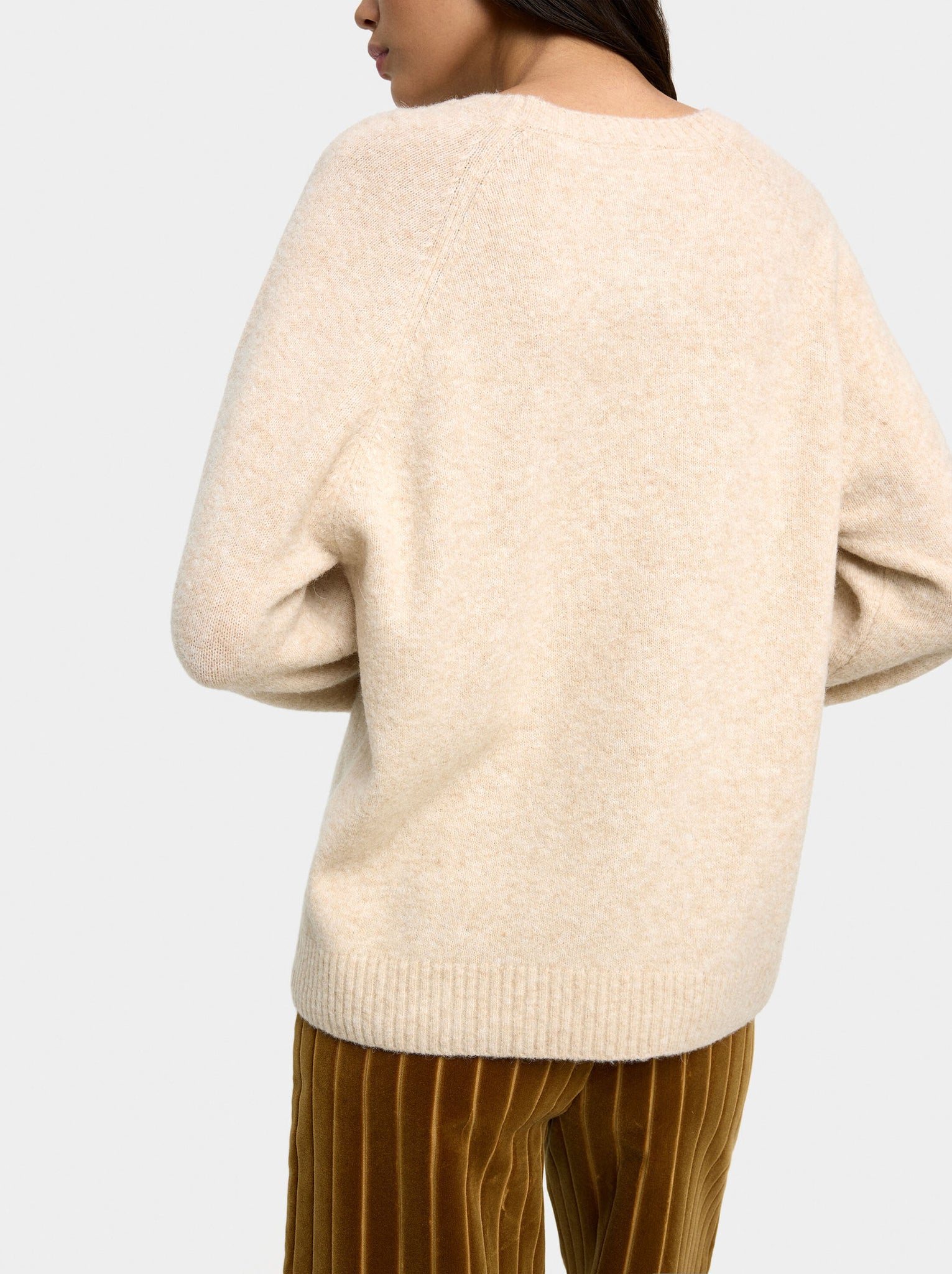 Jersey de punto con lana