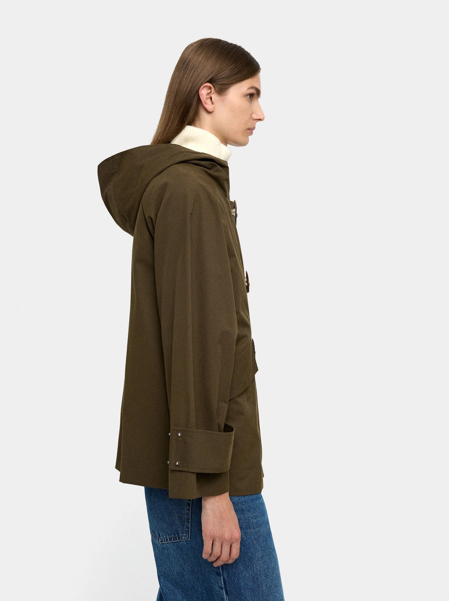 Chaqueta con capucha y chaleco
