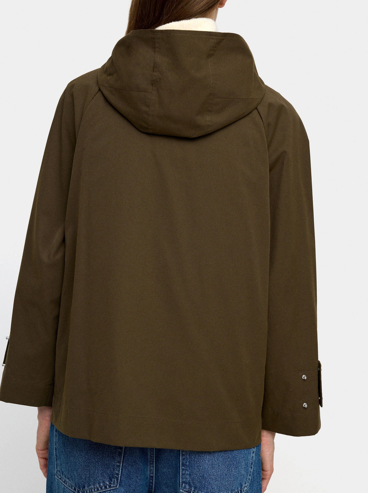 Chaqueta con capucha y chaleco