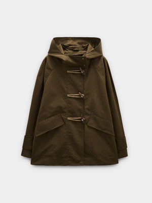 Chaqueta con capucha y chaleco