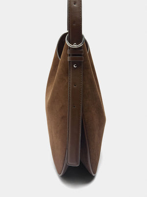 Bolso de hombro con textura