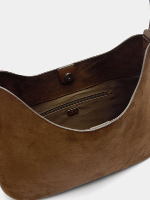 Bolso de hombro con textura