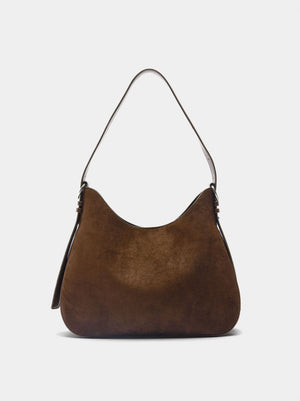 Bolso de hombro con textura