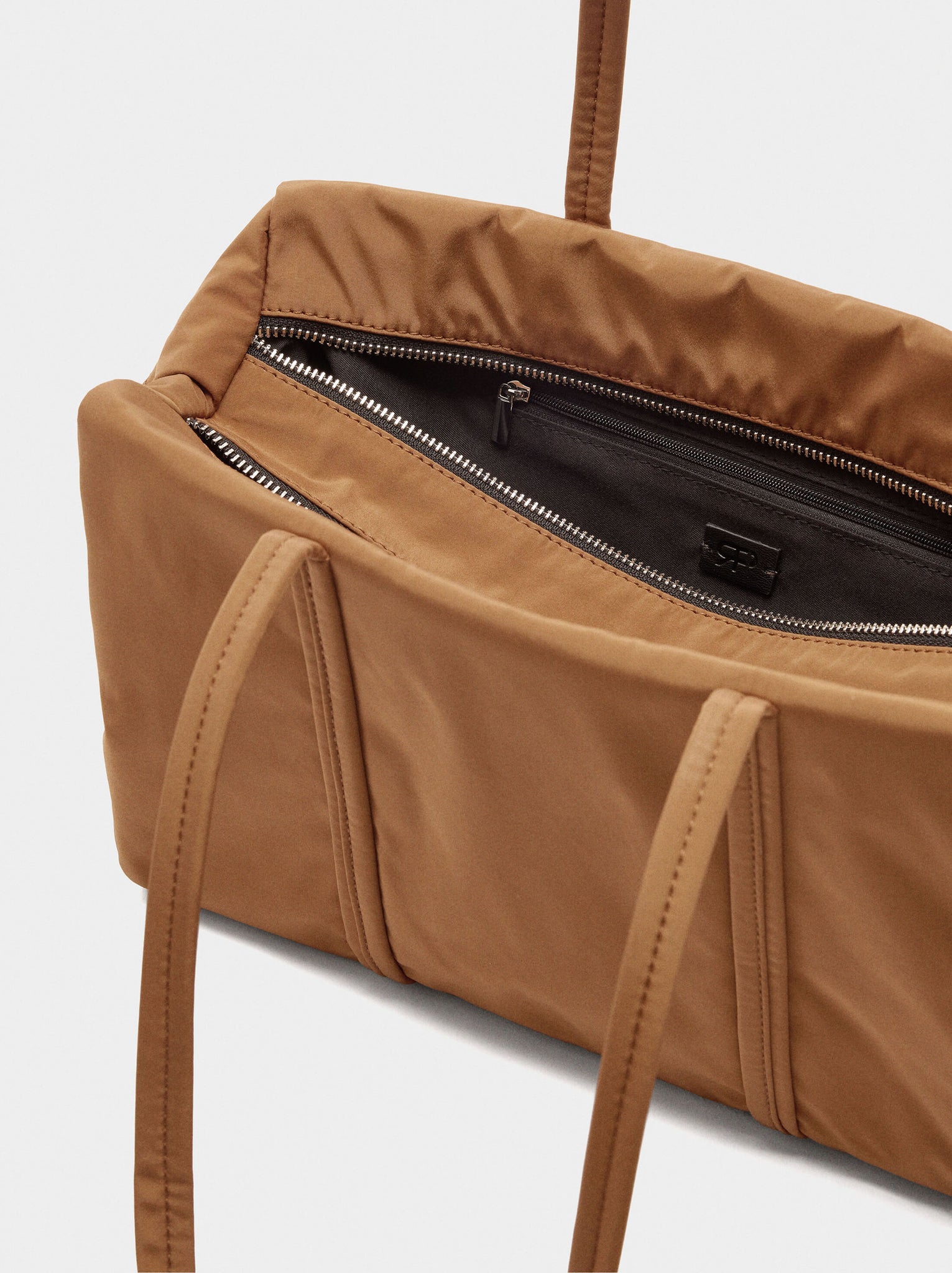 Bolso bowling de nylon