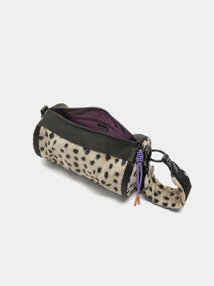Bolso bowling de nylon estampado animal