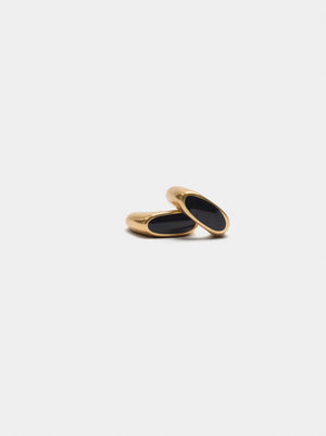 Aros abiertos con esmalte