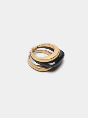 Anillo triple liso