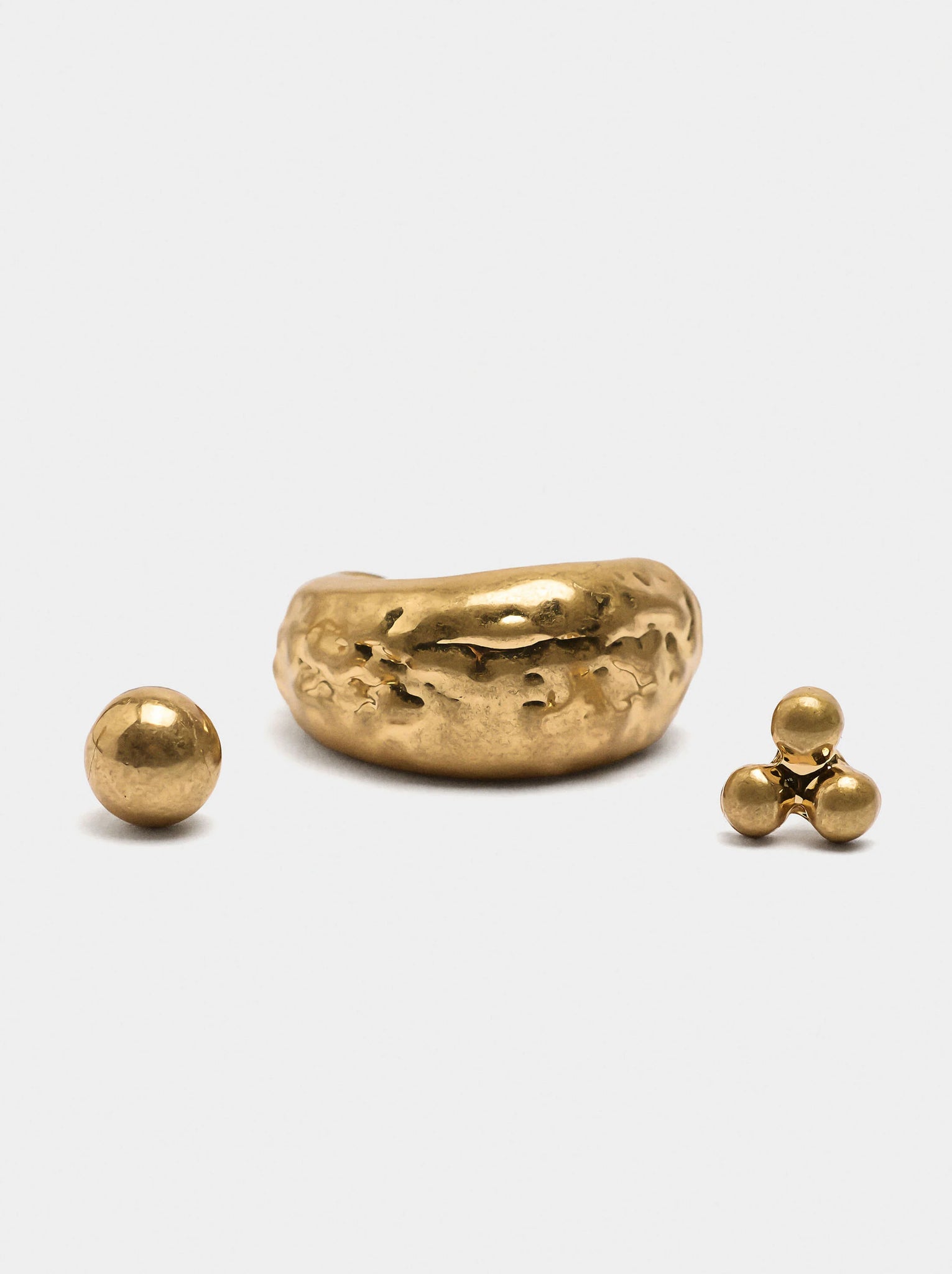 Set de pendientes efecto envejecido