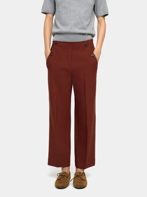 Pantalón fluido con bolsillos