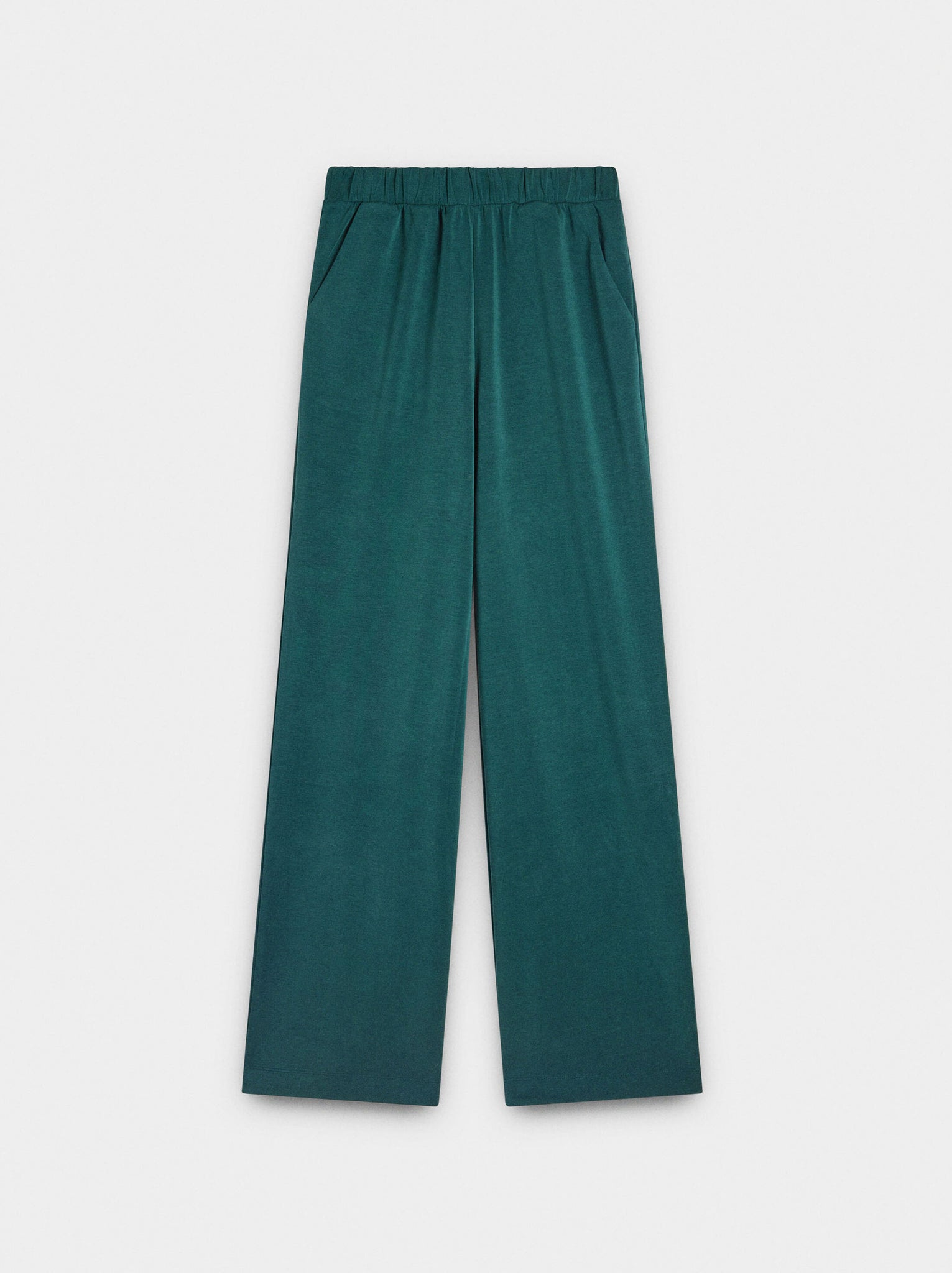 Pantalón con cintura elástica toque suave