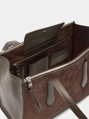 Bolso para portátil 13" de piel