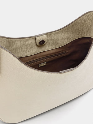 Bolso de hombro con textura