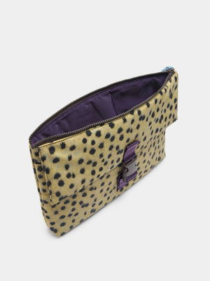 Funda para portátil de nylon estampado animal 13"