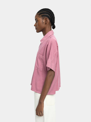 Camisa con cremallera 100% lyocell