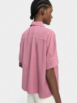 Camisa con cremallera 100% lyocell
