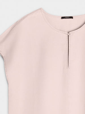 Blusa con pespunte 100% lyocell