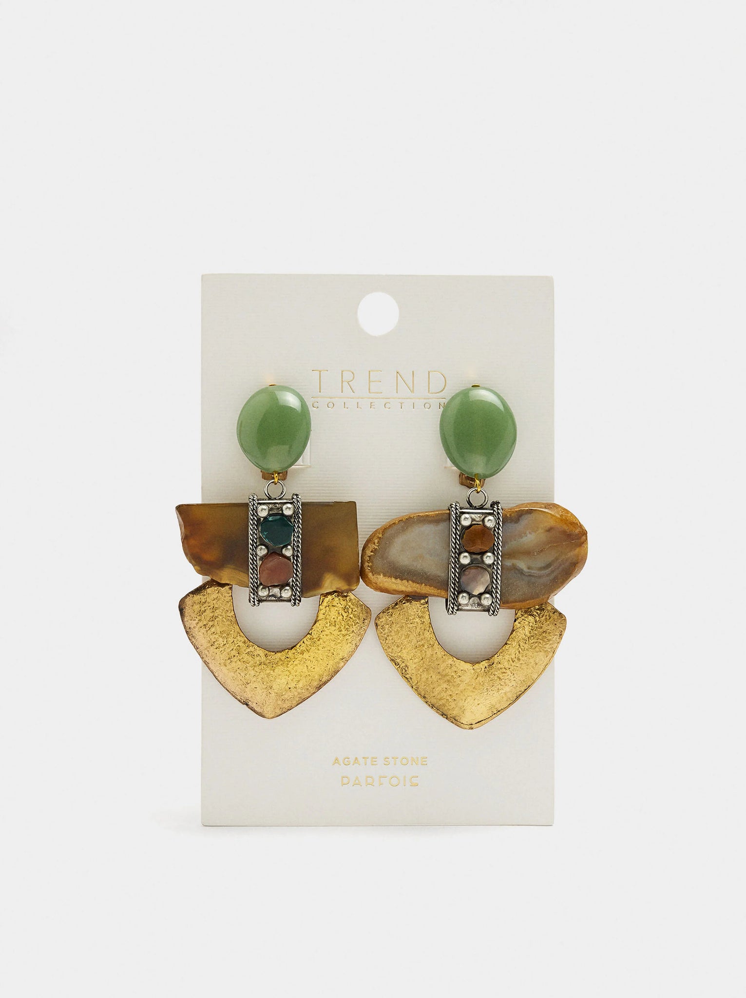 Pendientes maxi geométricos